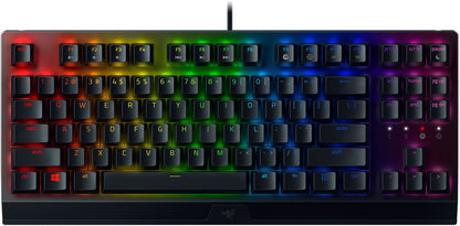 Razer BLACKWIDOW V3 TENKEYLESS - Yellow Switches - Mechanical Gaming Keyboard US Layout