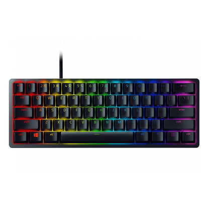 RAZER HUNTSMAN MINI 60% LINEAR RED OPTO MECHANICAL SWITCH GAMING KEYBOARD – US LAYOUT