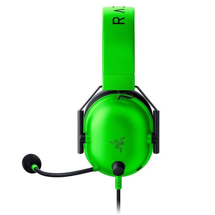 Razer BlackShark V2 X Over Ear Gaming Headset με σύνδεση 3.5mm Πράσινο