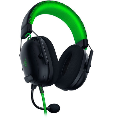 Razer BlackShark V2 Special Edition Over Ear Gaming Headset με σύνδεση 3.5mm / USB Πράσινο