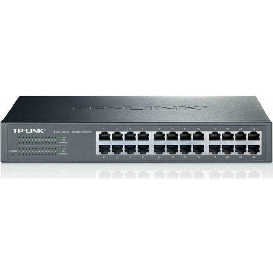 TP-LINK TL-SG1024D V9 Unmanaged L2 Switch με 24 Θύρες Gigabit (1Gbps) Ethernet