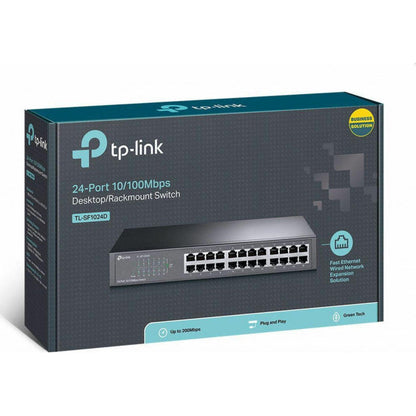 TP-LINK TL-SF1024D Unmanaged L2 Switch με 24 Θύρες Ethernet