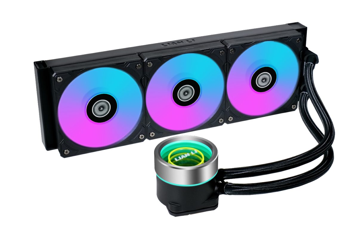 Lian Li Galahad II Trinity 360 Black - AIO GPU Liquid Cooler  with ARGB Fans