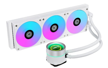 Lian Li Galahad II Trinity 360 White - AIO GPU Liquid Cooler  with ARGB Fans