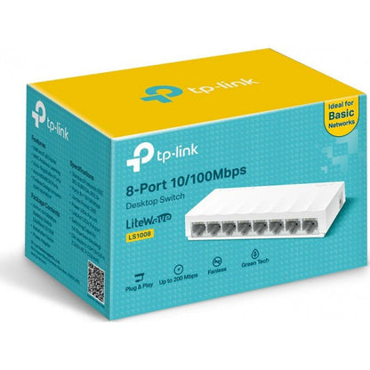 SWITCH TP-LINK 8 θύρες 10/100Mbps (LS1008)