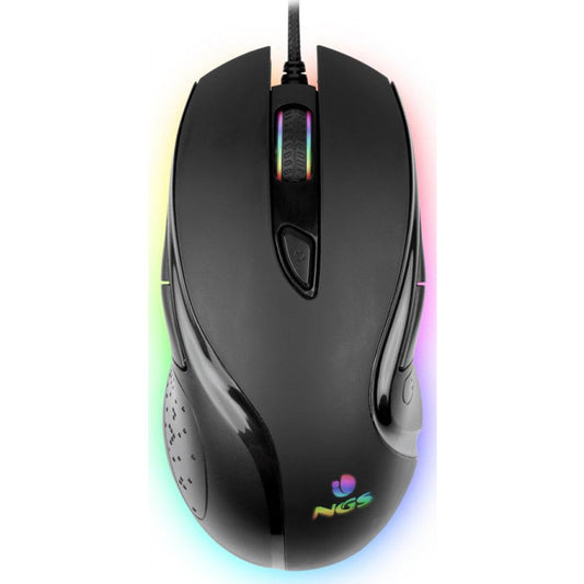 Gaming Ποντίκι NGS GMX-125 RGB 7200 DPI Μαύρο