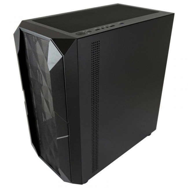 LC-Power Gaming 712MB - Polynom_X Micro Tower Κουτί Υπολογιστή με Πλαϊνό Παράθυρο Μαύρο