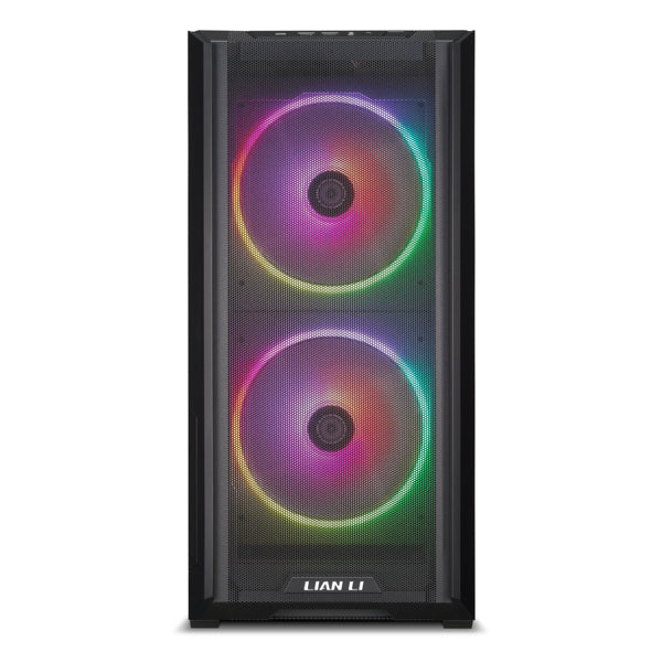 Lian Li LANCOOL 216 RGB black - EATX/ATX/MICRO-ATX/MINI-ITX (front 160mm ARGB x2, rear 140mmx1)