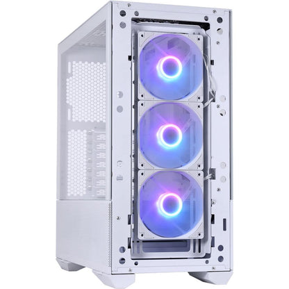 Lian Li Lancool II Mesh Snow - White Type-C ( 3 x 120mm aRGB fans included) PC Case