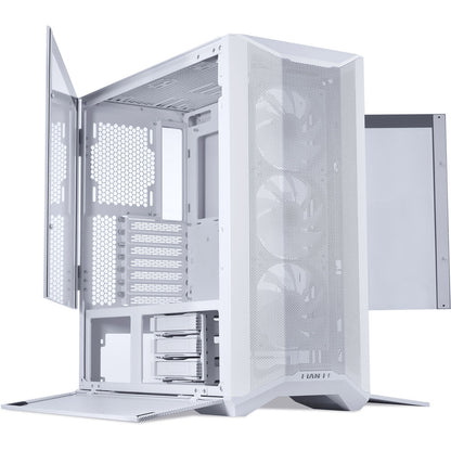 Lian Li Lancool II Mesh Snow - White Type-C ( 3 x 120mm aRGB fans included) PC Case