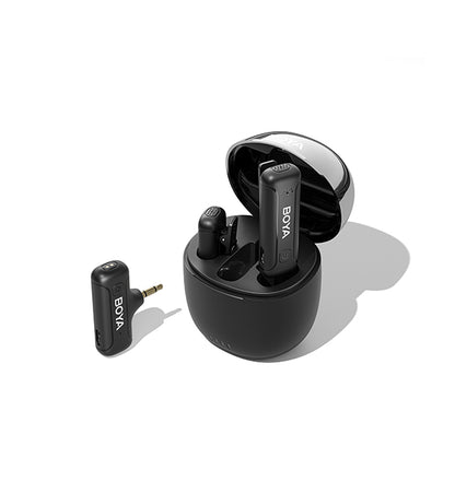 BOYA BY-WM3T-M2  2,4GHz Mobile wireless mic For Camera 3.5Jack (2 transmitters, two person vlog)