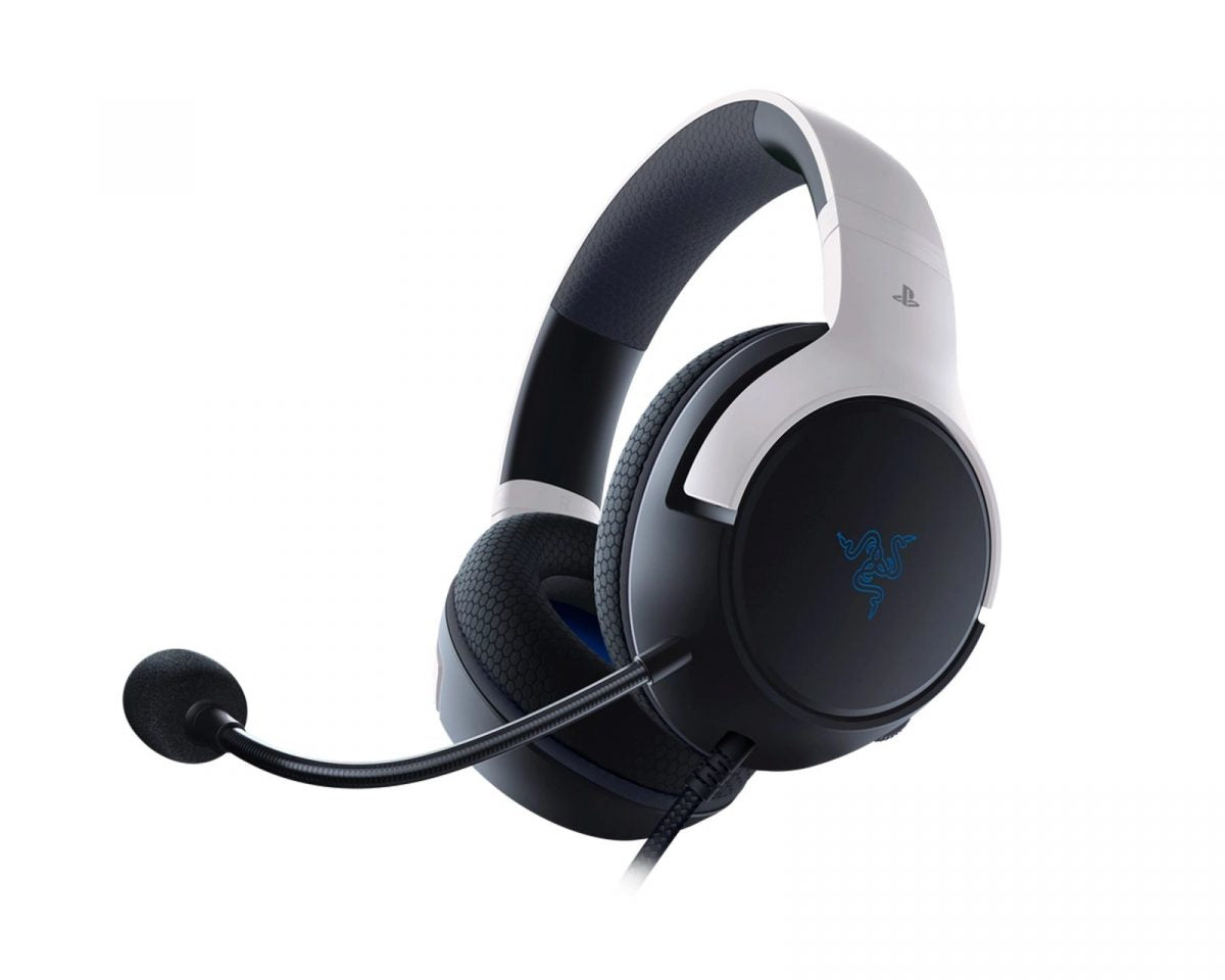 Razer KAIRA X PLAYSTATION LICENSED - 3.5mm Jack Wired Gaming Headset - PS5/PS4/PC/Switch/Mobile