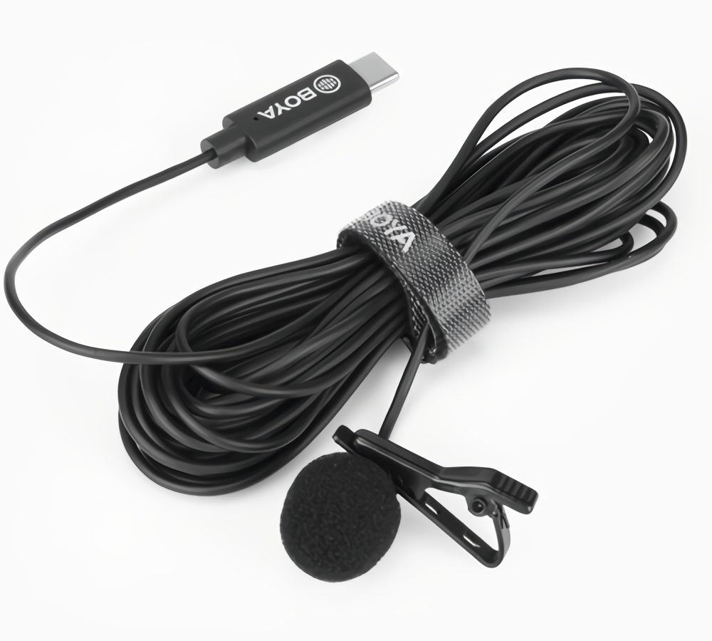 BOYA BY-M3 Lavalier microphone for USB TYPE-C devices