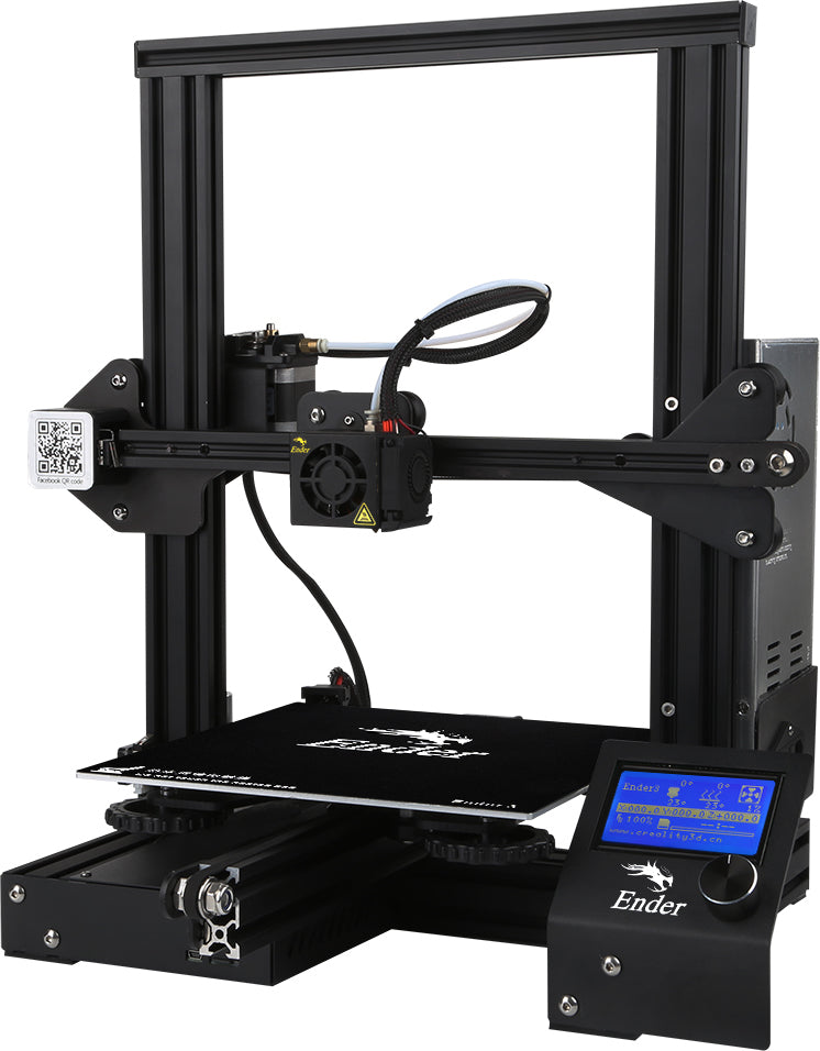 CREALITY Ender-3 3D Printer - Heated Bed DIY FDM, build size 220x220x250mm