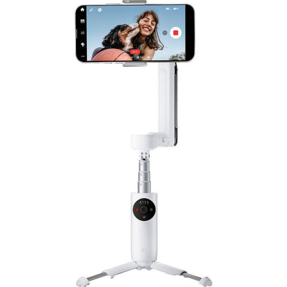 Insta360 Flow Gimbal Κινητού με Σταθεροποιητή 3 Αξόνων και 12 ώρες λειτουργίας Λευκό