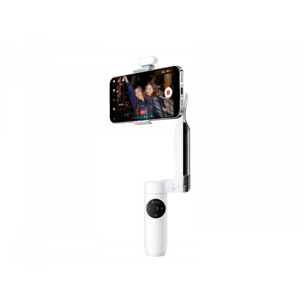 Insta360 Flow Gimbal Κινητού με Σταθεροποιητή 3 Αξόνων και 12 ώρες λειτουργίας Λευκό