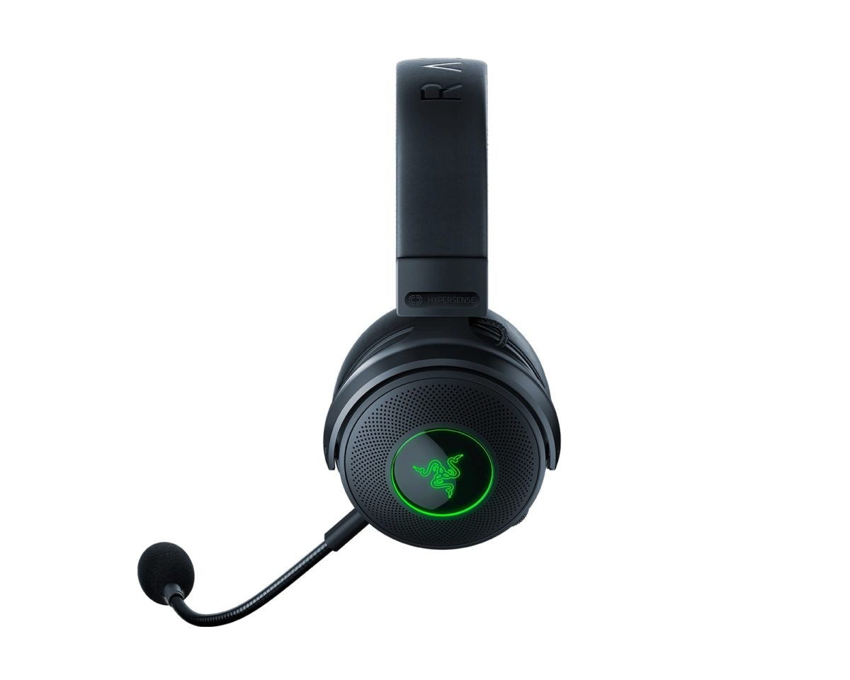 Razer KRAKEN V3 PRO - Wireless - Haptic Feedback - 7.1 RGB Gaming Headset - THX Audio