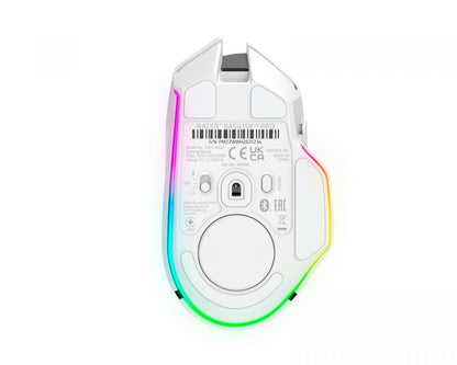 Razer BASILISK V3 PRO WHITE WIRELESS - Optical Switches - Tilt Wheel - 11 Buttons - 30k Sensor