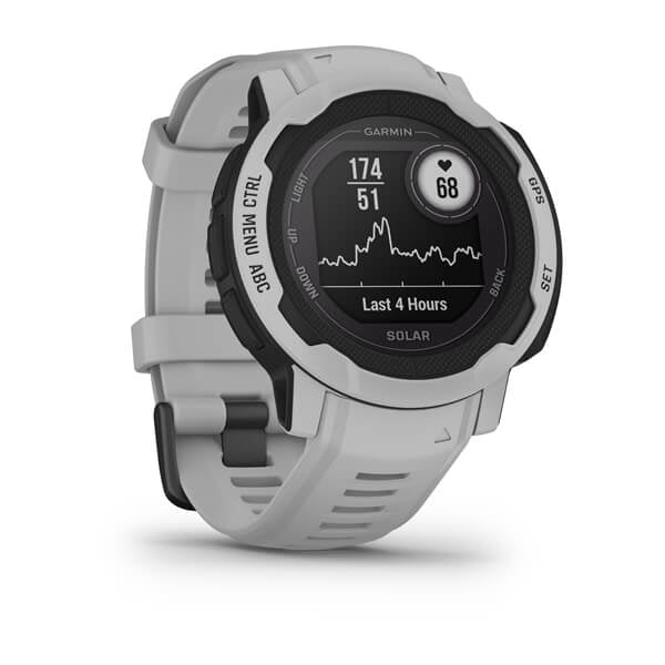 GARMIN INSTINCT 2 SOLAR SPORT WATCH 010-02627-01 MIST GRAY