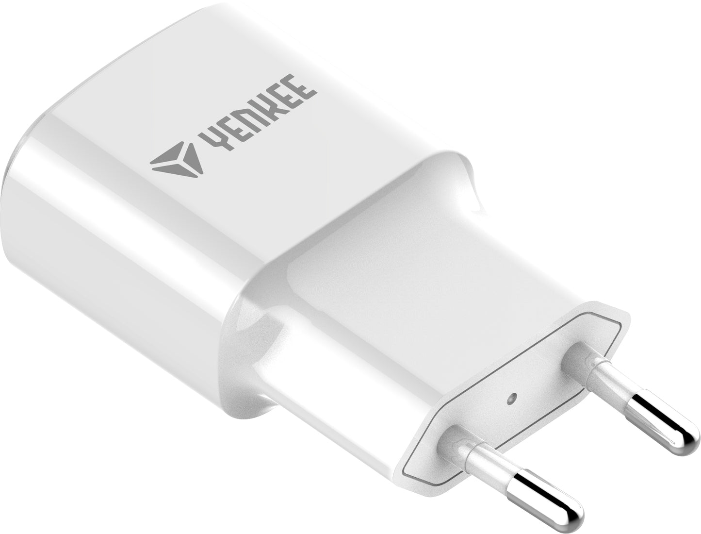 YENKEE YAC 2023WH USB Φορτιστής Κινητού QC3.0, 18W, Λευκός