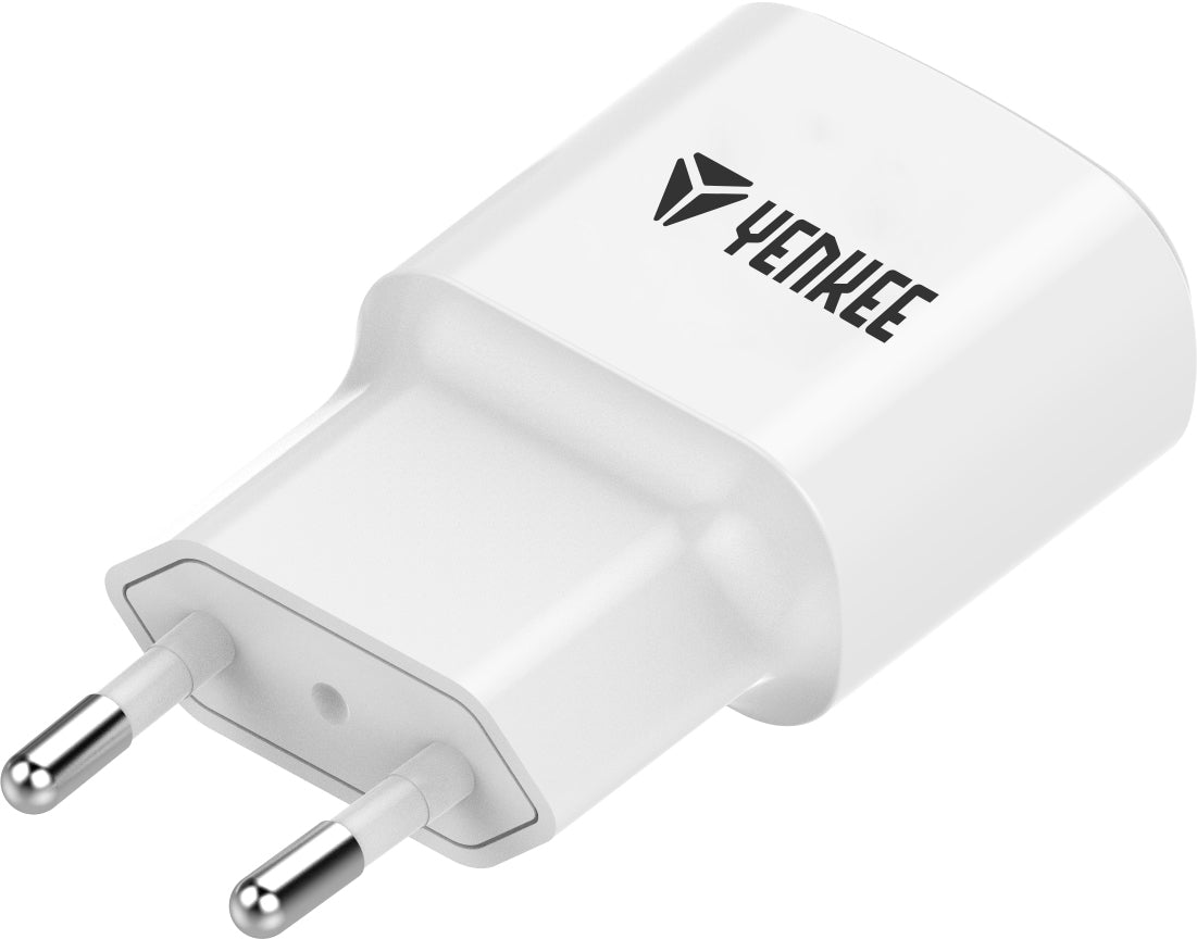 YENKEE YAC 2033WH USB-C Φορτιστής Κινητού PD 20W, Λευκός