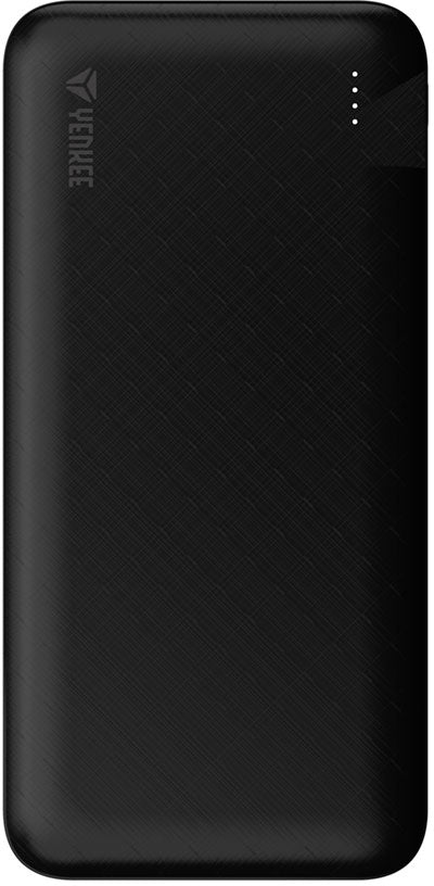 YENKEE YPB 2020 Compact Power Bank 20000mAh με 2 εξόδους USB A, Μαύρο