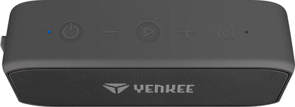 YENKEE YSP 3010BK QBRICK Αδιάβροχο Φορητό Ηχείο Bluetooth 5.0 με τεχνολογία TWS, 20W RMS