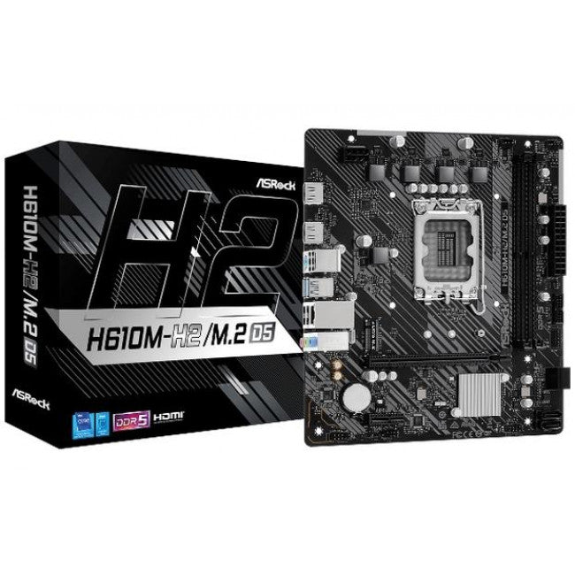 ASRock H610M-H2/M.2 D5 Motherboard Micro ATX με Intel 1700 Socket