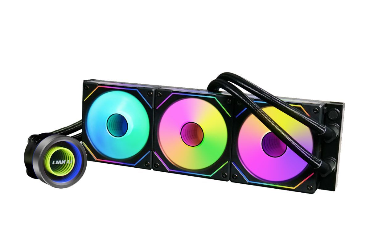 Lian Li Galahad II Trinity 360 SL-Inf Black - AIO GPU Liquid Cooler  with ARGB INFINITY Fans