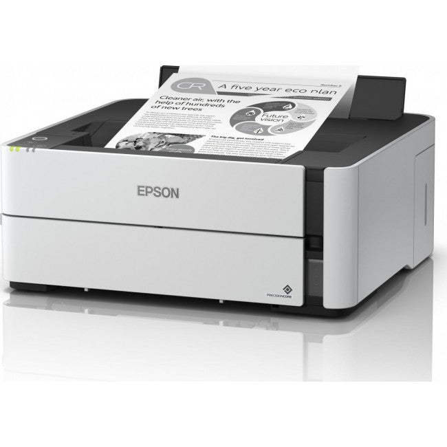 Ασπρόμαυρος Εκτυπωτής Epson EcoTank M1180 Inkjet με WiFi και Mobile Print