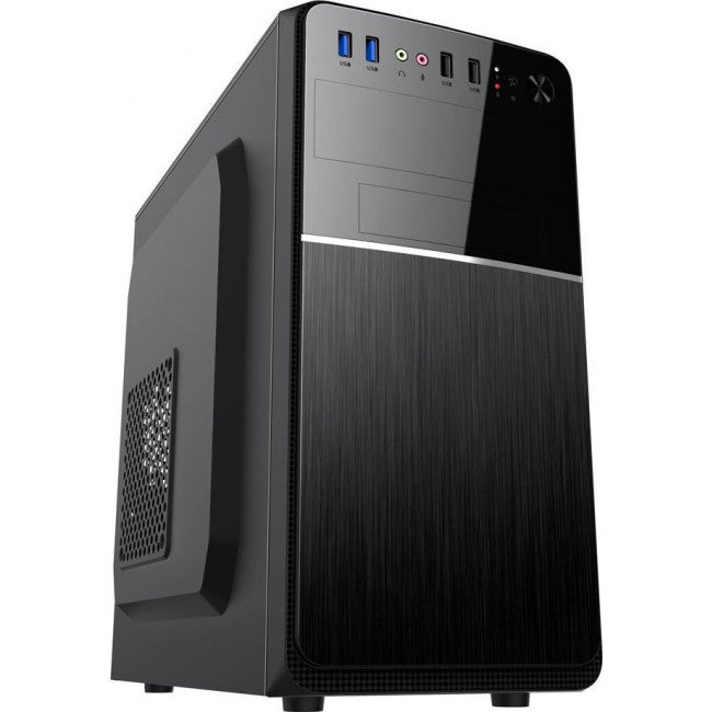 Supercase CH25M Mini Tower Κουτί Υπολογιστή Μαύρο