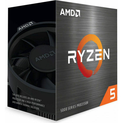 AMD Ryzen 5 5600X 3.7GHz Επεξεργαστής 6 Πυρήνων για Socket AM4 σε Κουτί με Ψύκτρα