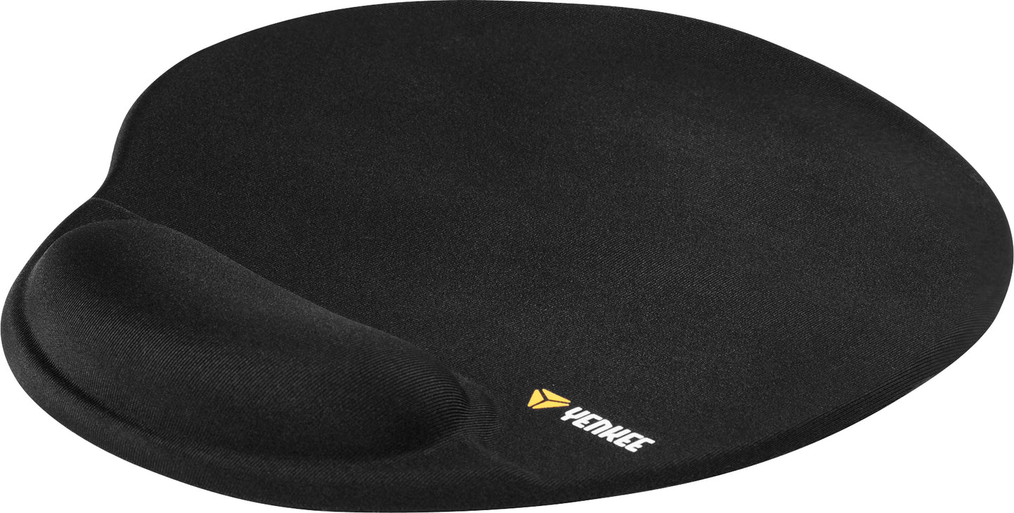 YENKEE YPM 4000BK GEL Mouse Pad με Στήριγμα Καρπού 250mm