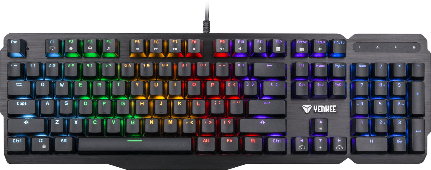 YENKEE YKB 3500US KATANA Μηχανικό Πληκτρολόγιο με RGB Φωτισμό