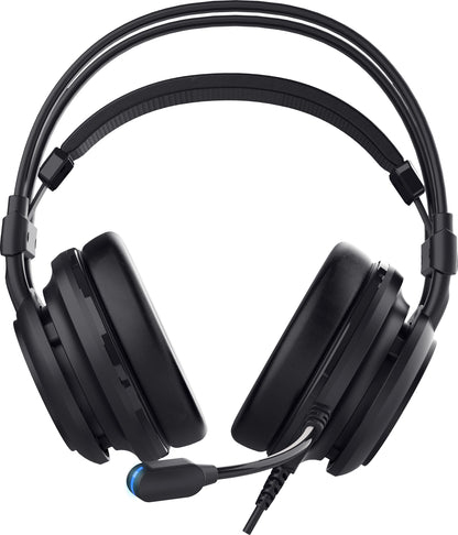 YENKEE YHP 3035 SHADOW Over Ear Gaming Ακουστικά 7.1 με σύνδεση USB και RGB φωτισμό, Μαύρα