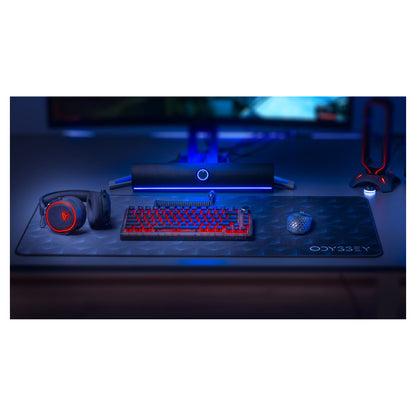 YENKEE YMS 3002BK AURA Ασύρματο (Dual 2.4Ghz/BT) Ποντίκι Gaming, 6 Πλήκτρων, Μαύρο