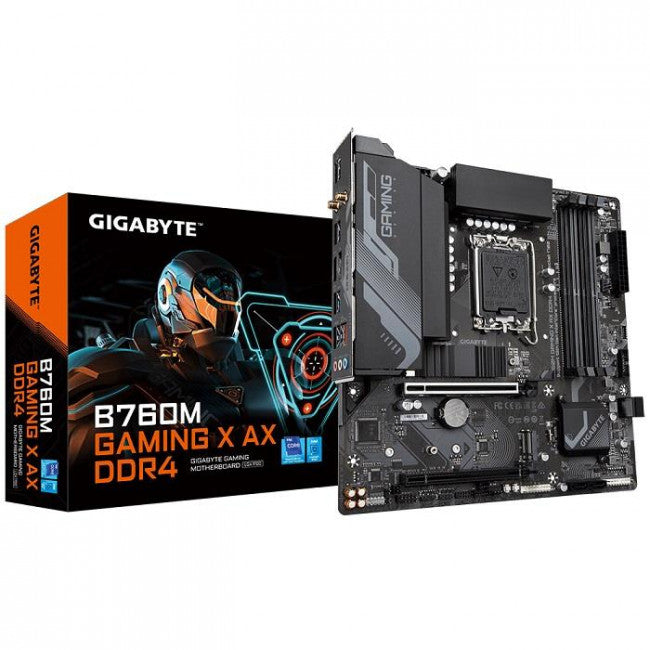 Gigabyte B760M Gaming X AX DDR4 (rev. 1.0) Wi-Fi Motherboard Micro ATX με Intel 1700 Socket