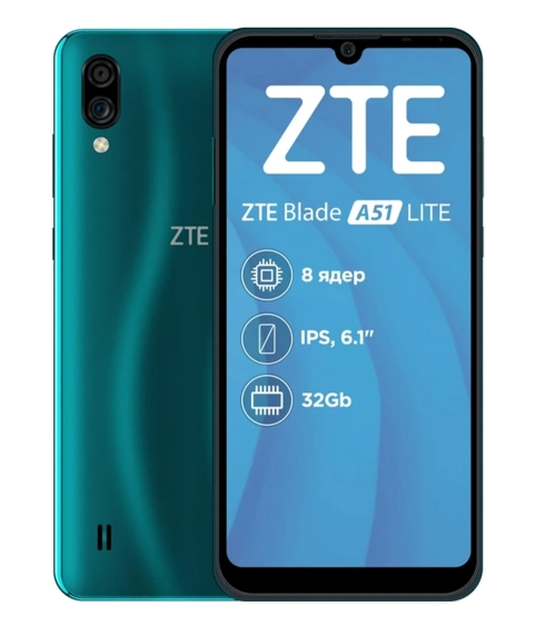 ZTE BLADE A51 LITE 2GB 32GB GREEN 4G