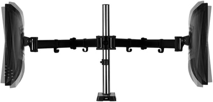 Arctic Z2 (Gen 3) - Dual Monitor Arm with 4-Port USB Hub in black color