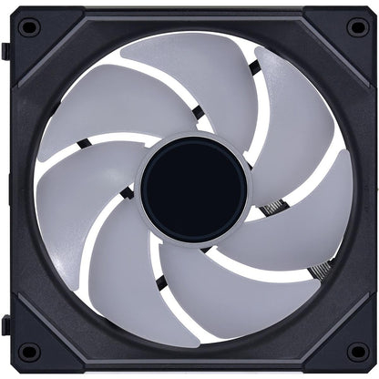 Lian Li UNI FAN INFINITY SINGLE BLACK - aRGB PWM 140mm 0,200~1600RPM (1pcs) NO controller Case Fan