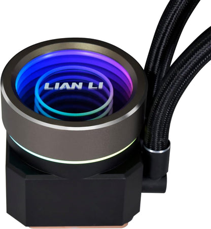 Lian Li Galahad II Trinity Performance 360 Black - AIO GPU Liquid Cooler with Performance Fans