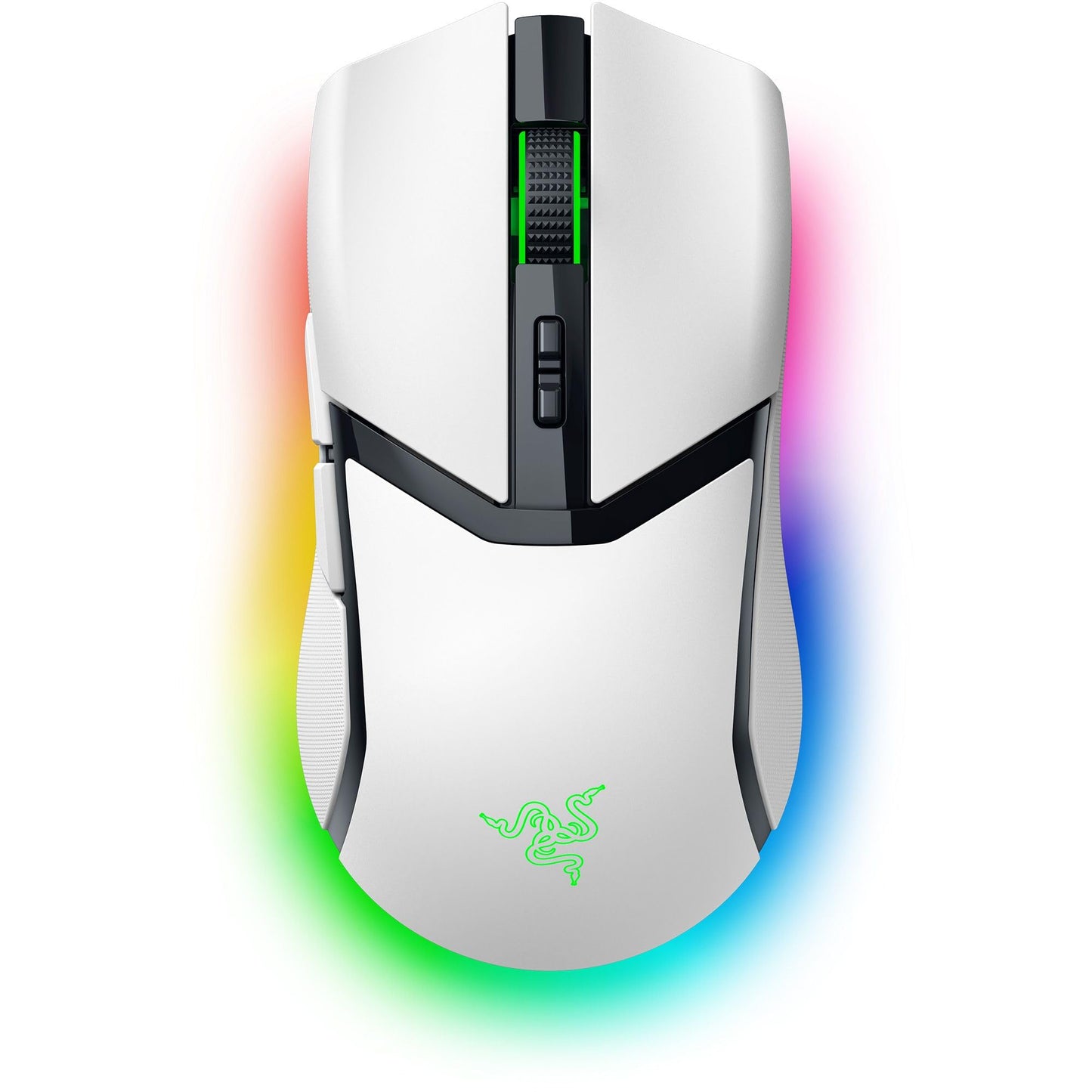 Razer COBRA PRO WHITE - Wireless Gaming Mouse - 30000 DPI - RGB UNDERGLOW - Bluetooth / 2.4Ghz - 77g