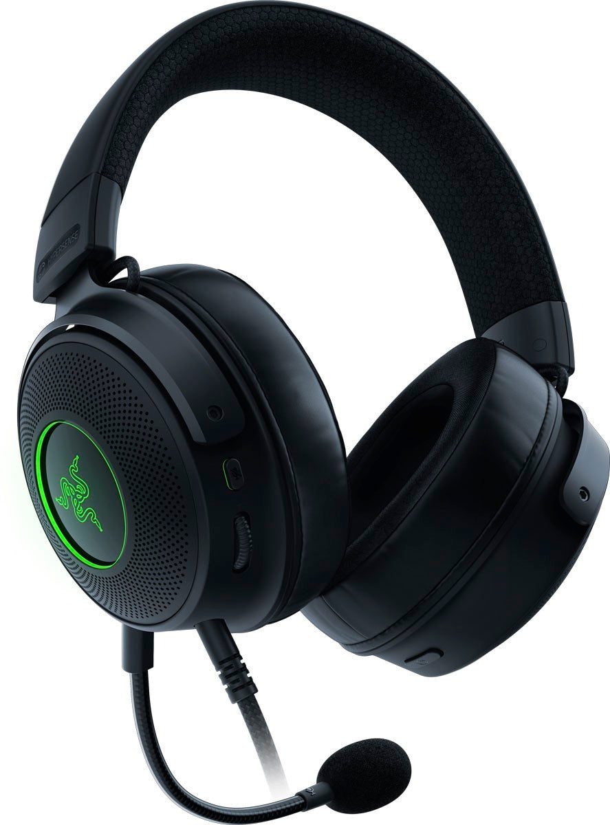 Razer KRAKEN V3 Hypersense - Haptic Feedback - 7.1 USB RGB Gaming Headset - THX Audio