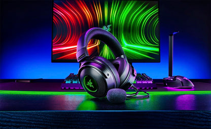 Razer KRAKEN V3 Hypersense - Haptic Feedback - 7.1 USB RGB Gaming Headset - THX Audio