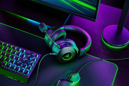 Razer KRAKEN V3 Hypersense - Haptic Feedback - 7.1 USB RGB Gaming Headset - THX Audio