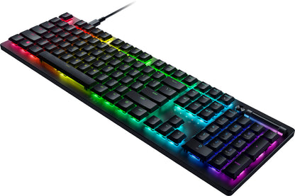 Razer DEATHSTALKER V2 - Low-Profile RGB Gaming Keyboard - Linear Red - Optical Switches