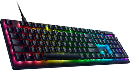 Razer DEATHSTALKER V2 - Low-Profile RGB Gaming Keyboard - Linear Red - Optical Switches