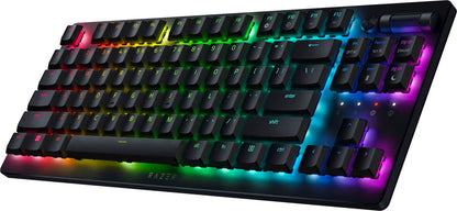 Razer DEATHSTALKER V2 PRO TKL - Wireless - Low Profile - Linear Red - Optical Switches - RGB