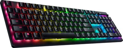 Razer DEATHSTALKER V2 PRO - Clicky Purple - RGB Wireless Keyboard - Low-Profile Optical - 40 Hr Batt