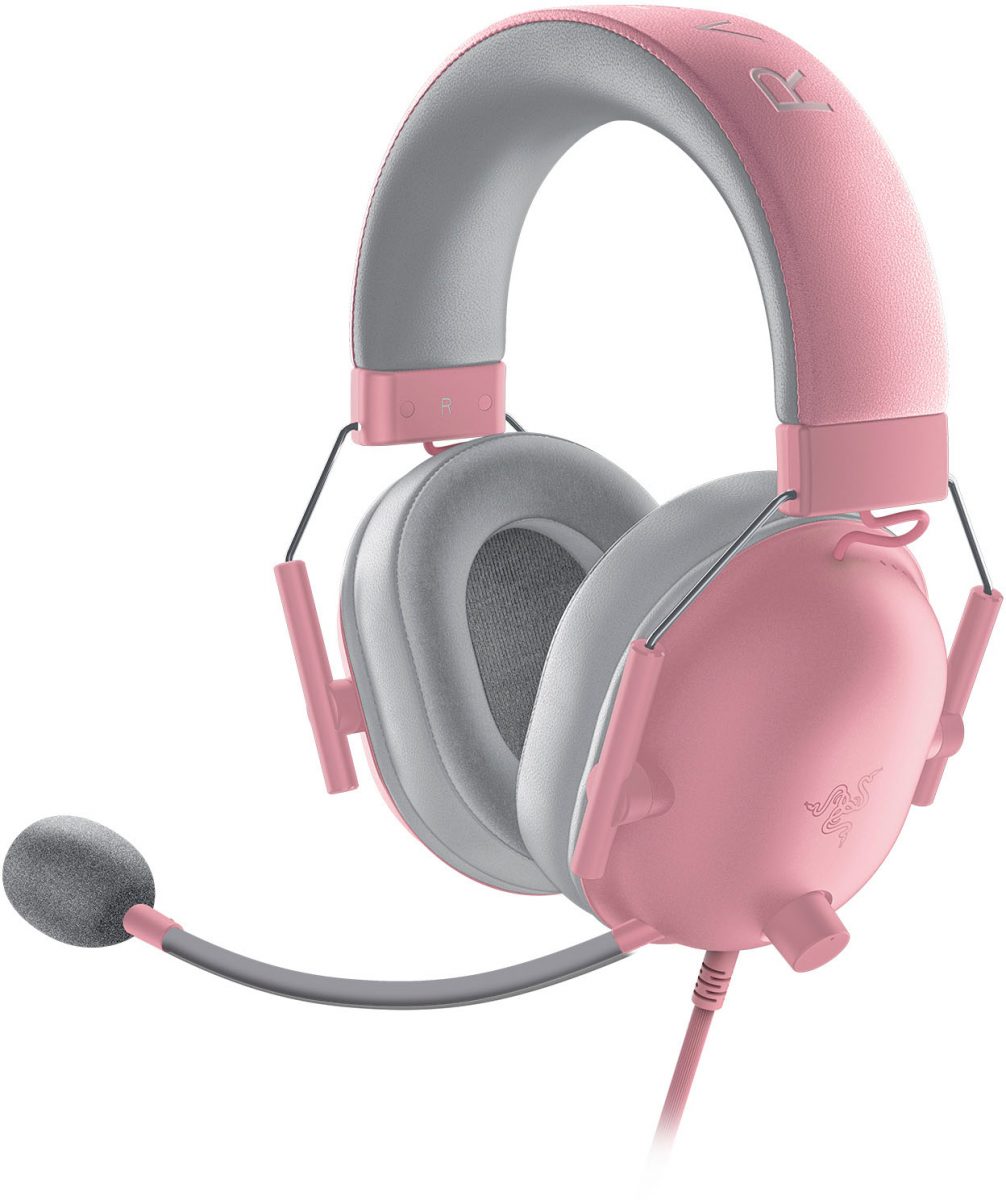 Razer BLACKSHARK V2 X QUARTZ - PINK - Gaming Headset - 7.1 - PC/PS4/PS5